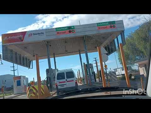 Autopista AP 01 Sta.Fe/Rosario.Saliendo en acceso Sauce Viejo a Ruta 11 (25/4/2026)
