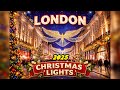 London Christmas Lights 2025 ️ Festive Walk 4K Londonchristmas Christmas Christmaslights
