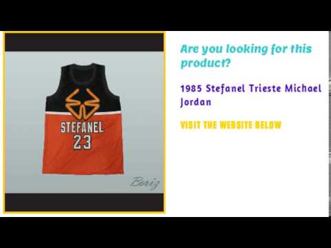 1985 Stefanel Trieste Michael Jordan