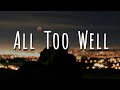 Jake Scott - All Too Well  (Lyrics)