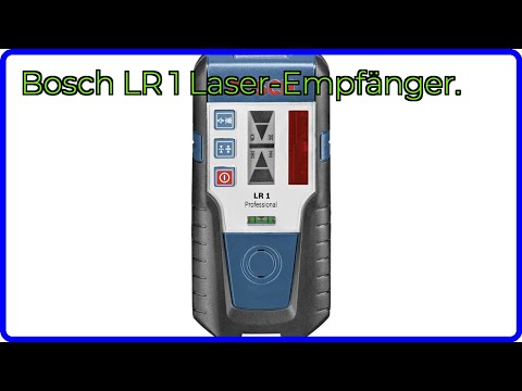 BEWERTUNG (2025): Bosch LR 1 Laser-Empfänger.. WESENTLICHE Einzelheiten