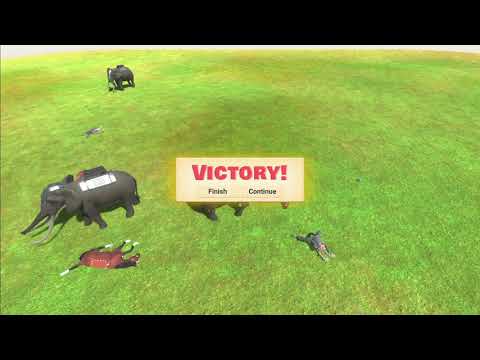 3 Rocket Ellie vs 3x all units - Animal Revolt Battle Simulator