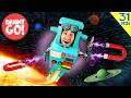 Robots, Magnets, Planets + MORE! 🤖🧲💎 | STEM Dance Compilation | Danny Go! Songs for Kids