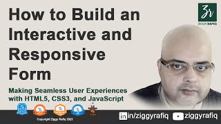 How to Build an Interactive and Responsive Form