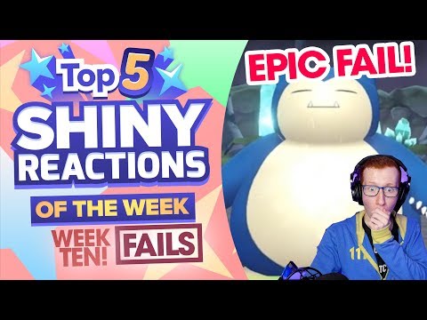 TOP 5 EPIC SHINY FAILS OF THE WEEK! Pokemon Let's GO Pikachu and Eevee Shiny Montage! Week 10
