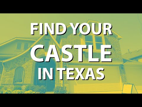 Find Your CASTLE in TEXAS! Hot On! Homes presents Castle Hills