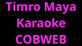 Timro Maya karaoke cobweb