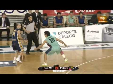 LIGA ADECCO ORO JORNADA 17 C OURENSE BALONCESTO SAD VS FC BARCELONA REGAL