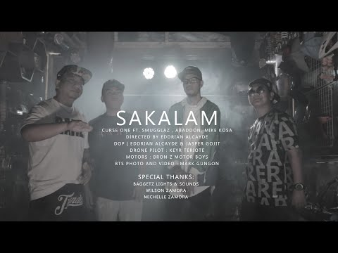 SAKALAM - Curse One ft. Smugglaz, Abaddon & Mike Kosa (Official Music Video) Prod. By CTBeats PH