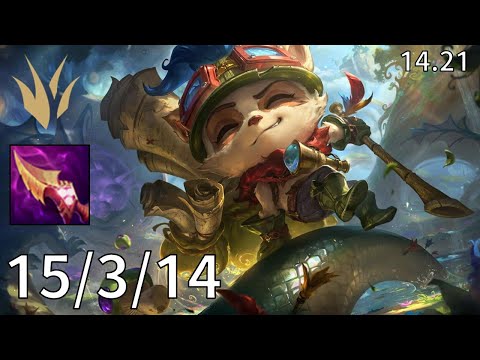 Teemo Jungle vs Jarvan IV - EUW grandmaster | Patch 14.21