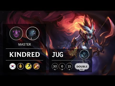 Kindred Jungle vs Karthus - KR Master Patch 9.13