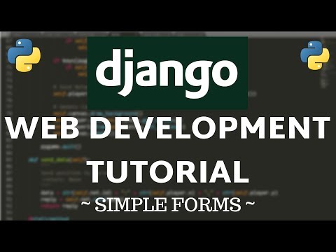 Django Tutorial Simple Forms
