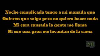 Noche complicada letra  Paulo londra - frijo