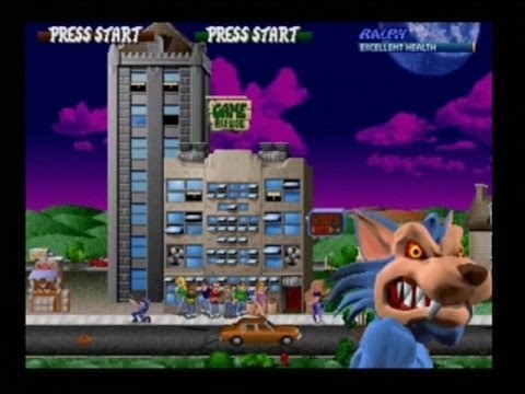 RAMPAGE WORLD TOUR - 3 PLAYER (ARCADE / PS2)