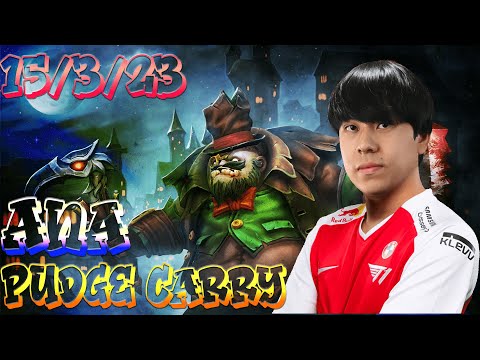 T1.Ana Pudge Carry Fountain Farming Enemies.