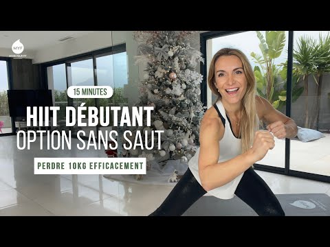 HIIT Débutant - Option sans saut - Perdre 10kg efficacement 🎄 - Jessica Mellet - Move Your Fit