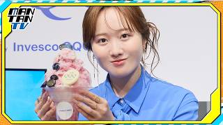 本田望結、“特製かき氷”にご満悦