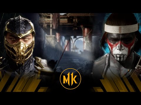 Mortal Kombat 11 - Scorpion Vs Revenant Nightwolf (Very Hard)