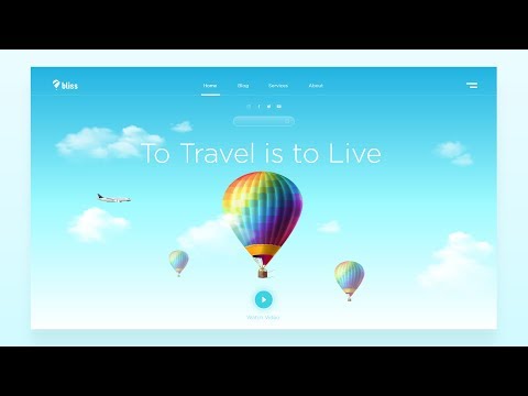 Web Design In Adobe XD | How To Make Website UI Design Using Adobe XD