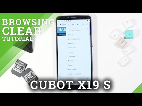 How to Clear Browser History & Data in CUBOT X19 S – Delete Browser Data