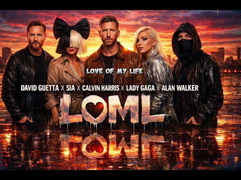David Guetta x Sia x Calvin Harris x Lady Gaga x Alan Walker – LOML (Part 2) [Official Lyric Video]