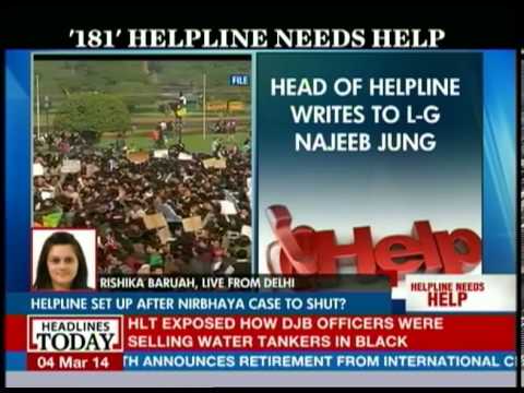 Delhi 181 Helpline for women needs help?