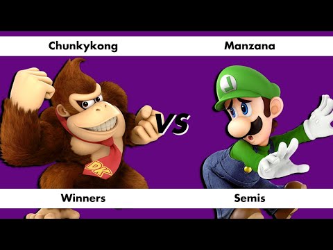 Chunkykong Vs Manzana - Winner's Semi Finals - Super Smash Bros Ultimate Weekly Tournament