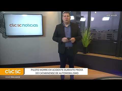 Piloto morre em acidente durante prova do Catarinense de automobilismo