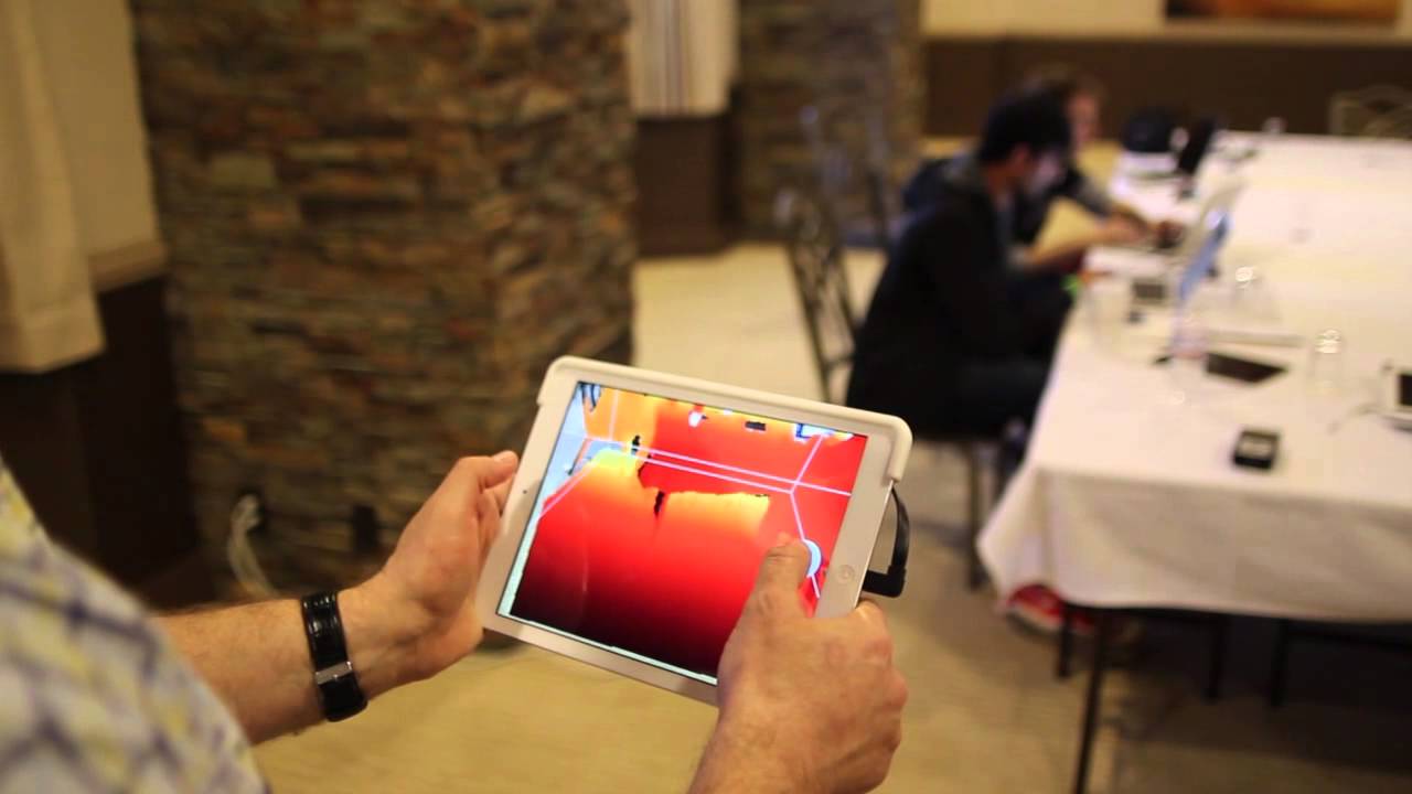 Structure sensor dynamically creates 3D objects on iPad - YouTube