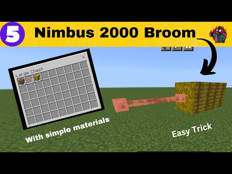 Thunder  - Fly to great heights with this Nimbus 2000 broom build in Minecraft | Harry Potter build | Episode 5