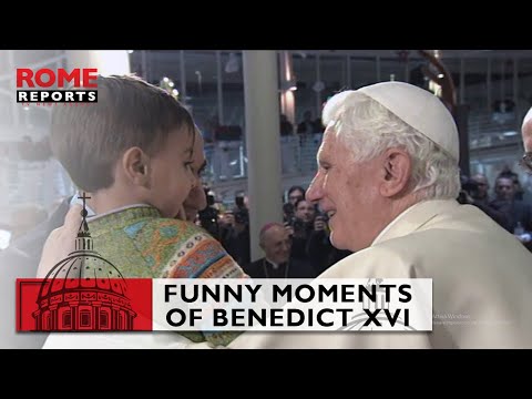 A look back at fun moments in #BenedictXVI's pontificate