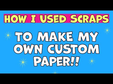 TWO AWESOME SCRAP IDEAS!  easy way to use your scraps😀