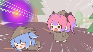 【手描き】呪文詠唱がうるさいぺこらに堪らずツッコむヴィヴィ【兎田ぺこら/綺々羅々ヴィヴィ/ホロライブ】