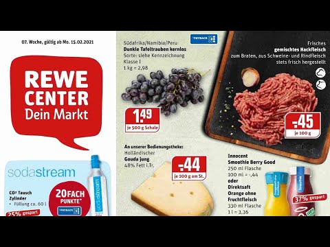 🛒 Rewe Katalog Prospekt 15. bis 20. Februar 2022 - Neuigkeiten, Angebote Deutschland 🇩🇪