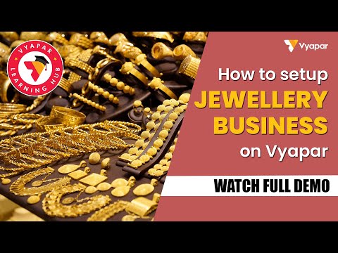 Vyapar Jewellery Billing Software Demo