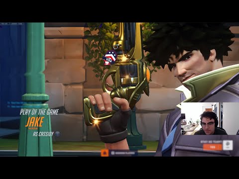 JAKE TOP 500 CARRY ASHE AND CASSIDY! [ OVERWATCH 2 TOP 500 SEASON 9 ]