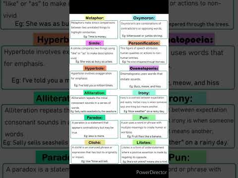figure of speech #poetic devices