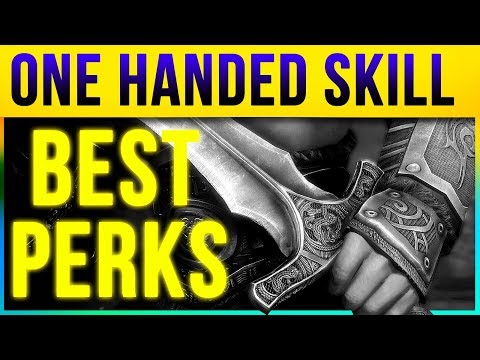 Skyrim One Handed Build Skill Guide – Best Perks to Get