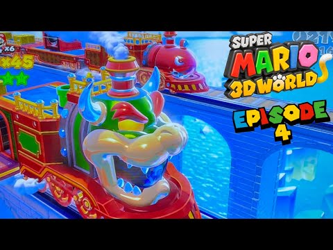 All Aboard the Bullet-Bill Express! Super Mario 3D World Episode 4
