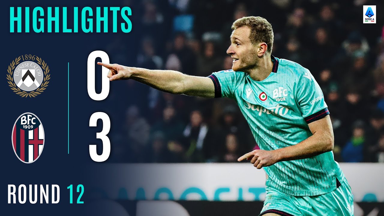UDINESE-BOLOGNA 0-3 | HIGHLIGHTS | Pobega Shines As Bologna Claim Second Place | Serie A 2025/26