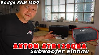 AXTON ATB120QBA im Dodge RAM 1500