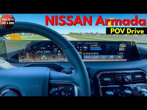 Taking a 2025 Nissan Armada for a POV Drive!
