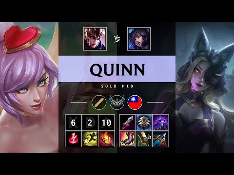Quinn Mid vs Ahri - TW Challenger Patch 25.15