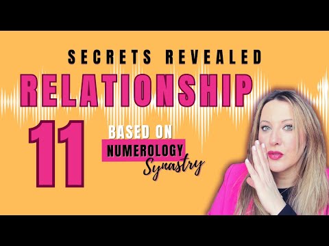 NUMEROLOGY for Couples 🩷 RELATIONSHIP 11 🔎 Secrets Unveiled!! Synastry