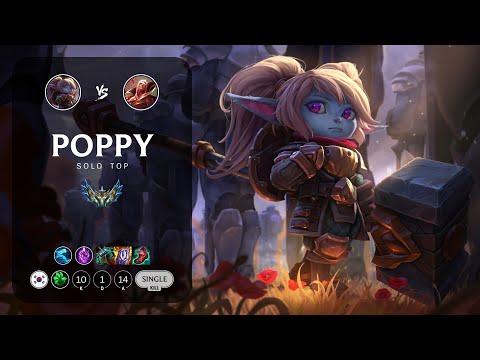 Poppy Top vs Vladimir - KR Challenger Patch 14.6