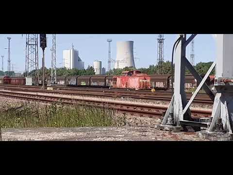 Züge in Rostock Seehafen Teil 1