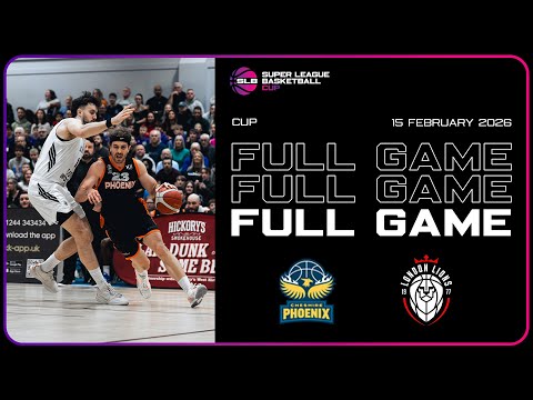 LIVE SLB CUP SEMI-FINAL ACTION: Cheshire Phoenix vs London Lions