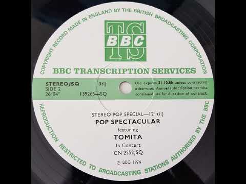 Isao Tomita - ' 76 BBC Pop Spectatular - SQ Quadraphonic LP, 4.0 Surround