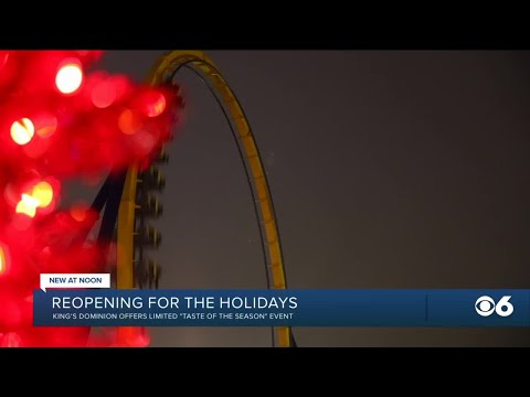 Kings Dominion unwraps park's Christmas plan