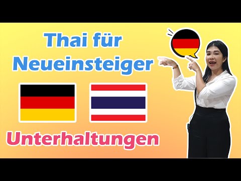Thai for Beginners | Part 2 | Conversations | Learn Thai | German | Easy ABC